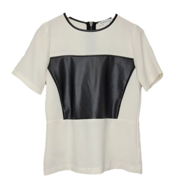 BCBGENERATION Short Sleeve Professional Blouse - Picture 1 of 11